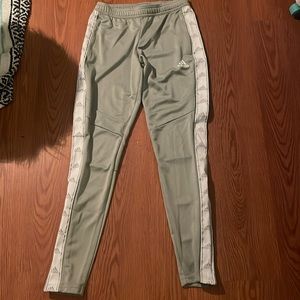 Women’s grey adidas athletic joggers